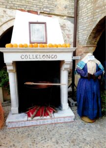 Festa di Sant'Antonio Abate a Collelongo - Camino tipico