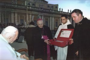 Colli a Volturno - Incontro con papa Giovanni Paolo II nel 2000 a Roma