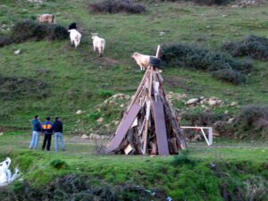 17 Gennaio - Festa di Sant'Antonio Abate a Troina - Preparazione della Pagghiara